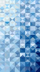 Fototapeta premium Blue and white triangle mosaic background