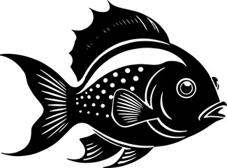  Fish icon isolated on white background