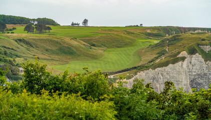 Around Etretat in France