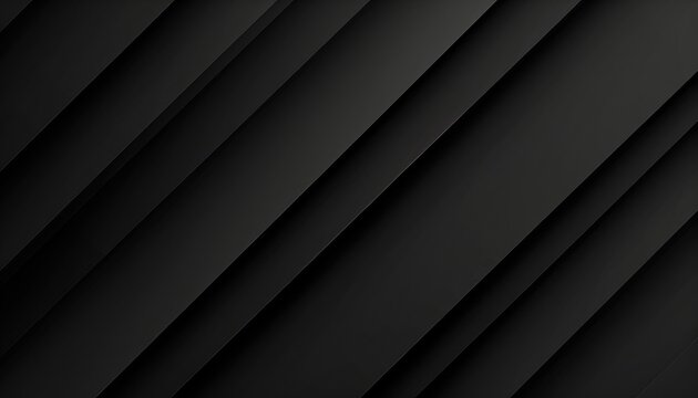 Abstract black matte striped background
