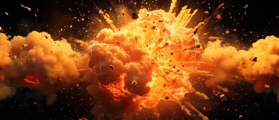 Realistic explosion texture