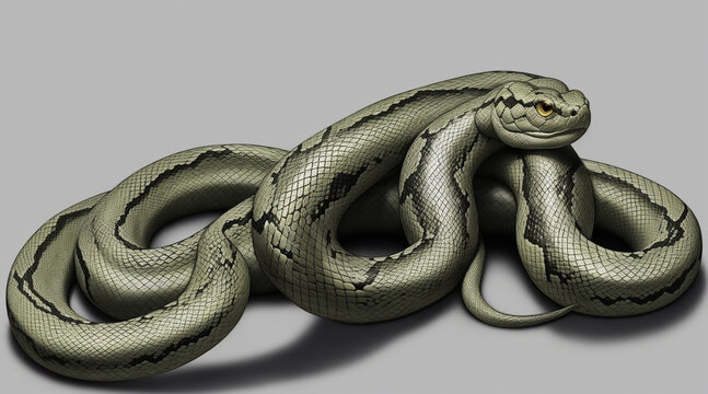 close up of a snake