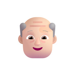  Old Man : Light Skin Tone