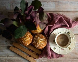 Una merienda acogedora