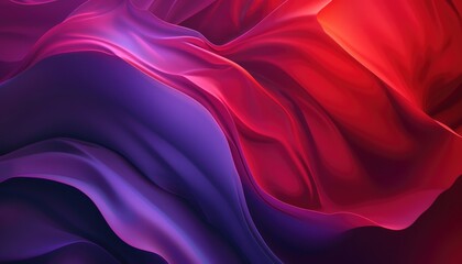 Abstract red and purple wavy background