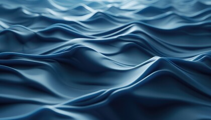 Obraz premium Blue satin background