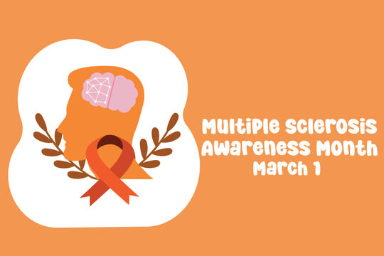 For the finest Multiple Sclerosis Awareness Month celebration, use the vector graphic depicting the disease.