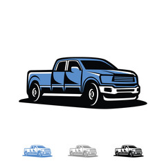 Pickup Truck Vector illustration