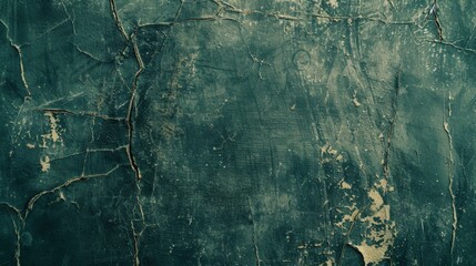 Green Old Textured Background with a few Scratches in the Style of Fabrics - Dark Gray Green Flat Cracked Surface Wallpaper created with Generative AI Technology