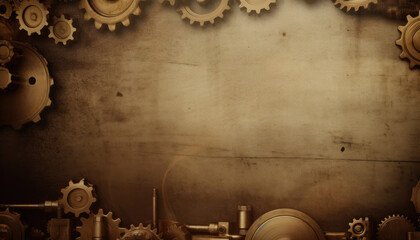 Worker tools , old wooden text space background