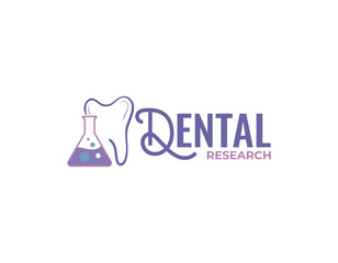 Dental Research Medical Science Labs Logo Design Template