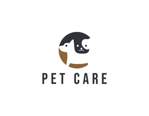 Simple Pet Shop Business Logo Design Template