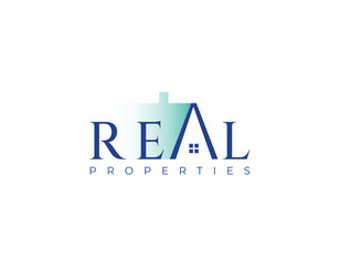 Simple Real Estate Logo Design Template