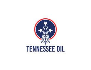 Simple Tennessee Oil Logo Design Template