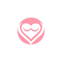 Obraz premium Heart love sexy vector