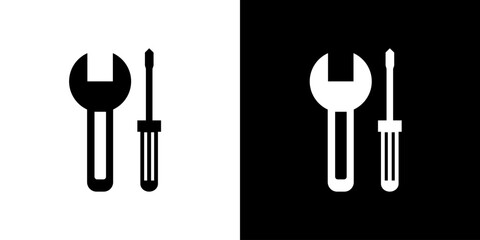 Tools Icon. Electronics Icons. Mobile icon. PC icon. Black icon. Black Logo. Icon set.