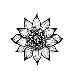 nature flower logo premium vector
