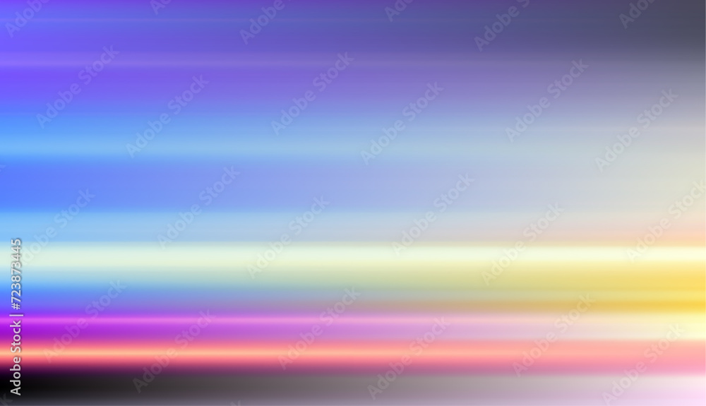 Leinwandbilder motion neon lines, sparkle light effect vector illustration. abstract blur of bright energy laser be
