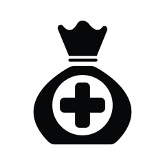 Health bag icon