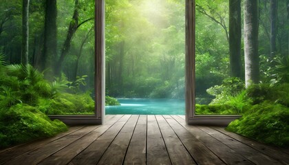 Window to the forest