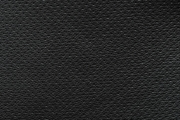 Pattern of black leather background