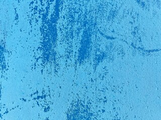 blue paint on grunge metal texture