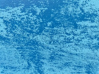 Fototapeta na wymiar blue paint on grunge metal texture