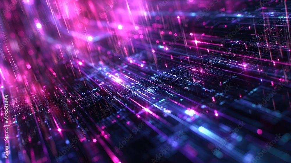 Aufkleber abstract backgrounds abstract matrix like background
