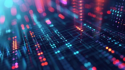 abstract backgrounds Abstract matrix like background