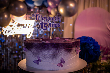pastel decorativo cumpleaños