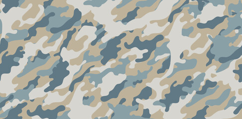Naklejka premium vector camouflage pattern for clothing design. Trendy camouflage military pattern