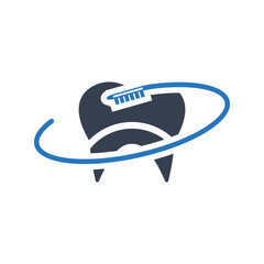 dental brush icon 
