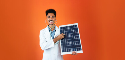 Black Young Doctor or Veterinarian Medical Resident