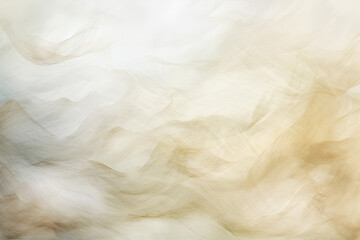 abstract background of white and brown smoke on a soft blurred background. Generative Ai