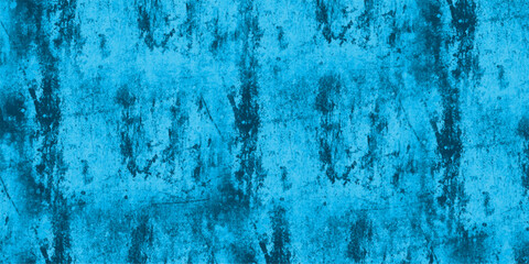 Abstract blue grunge old damaged cracked paint wall background textured.  natural pattern blue concrete wall for background texture. blue textured stone wall background.  blue paper texture.