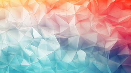 3D polygon texture, lines, white effect, colorful, geometric polygon background wallpaper
