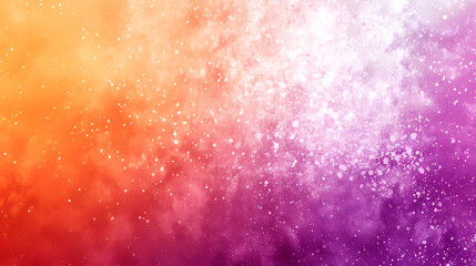 A Colorful Background With Abundant White and Orange Dust