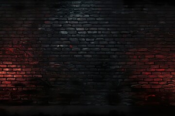 dark and red brick background