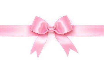 pink ribbon bow