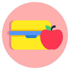 Modern design icon of tiffin