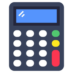 Modern style vector of calculator icon