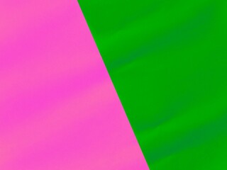 Colorful pink-green paper background for artwork