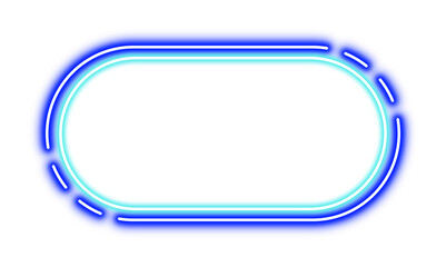 Geometric Neon Frame