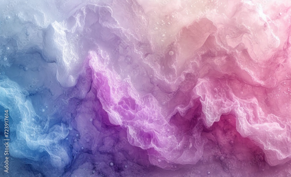 Poster abstract background with color ice