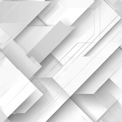 Abstract grey and white tech geometric corporate design background --tile  