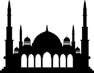 Mosque Silhouette Icon
