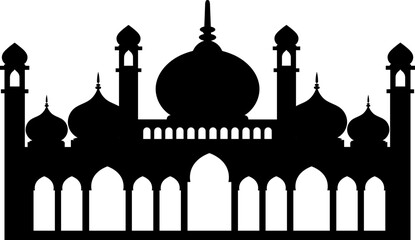 Mosque Silhouette Icon