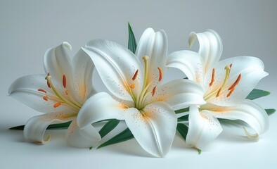 white lily flower