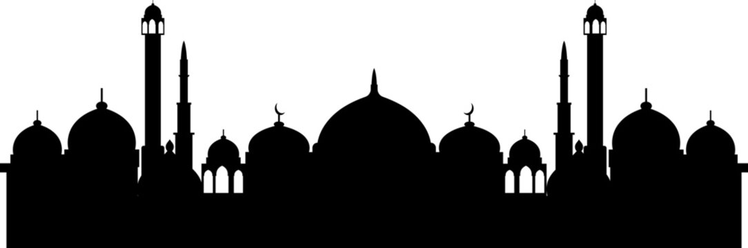 Mosque Silhouette Icon