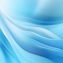 Obraz premium Soft blue smooth gradients background Generative Ai